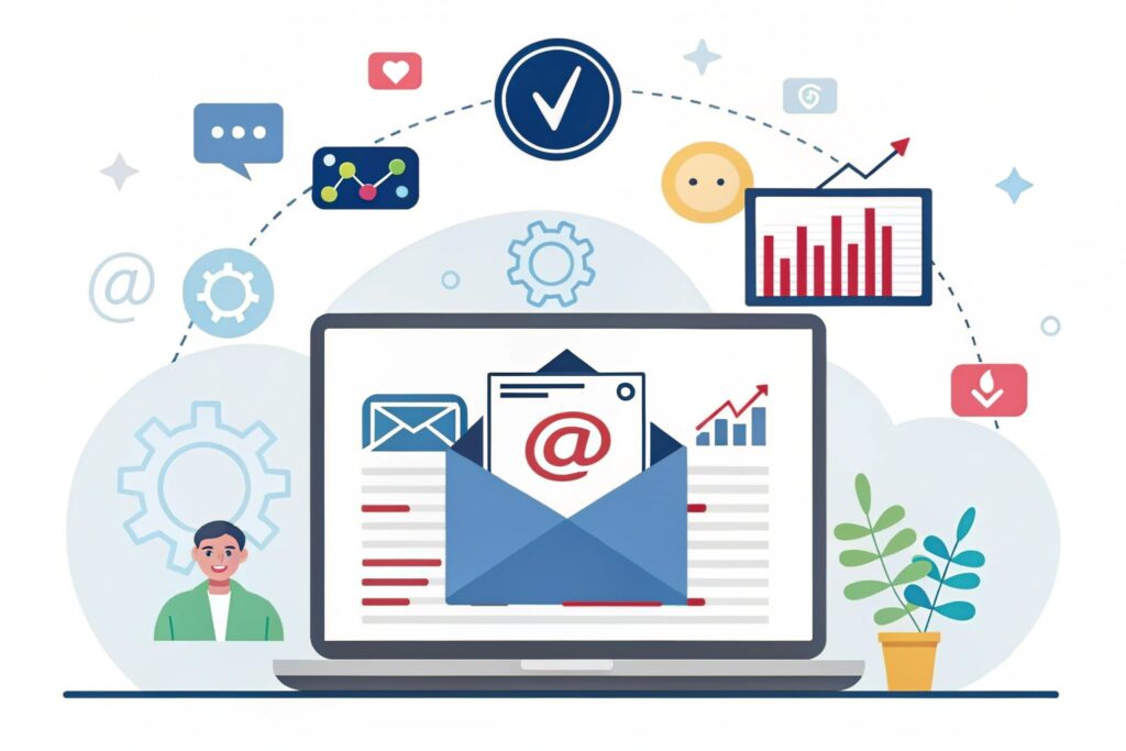 AI email writers offer functionalities that substantially increase the overall efficiency of marketing workflow. 